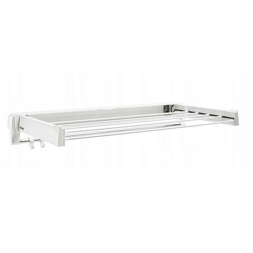 Uscator de rufe, Artweger, Montabil pe perete, Aluminiu, Alb, 80 cm